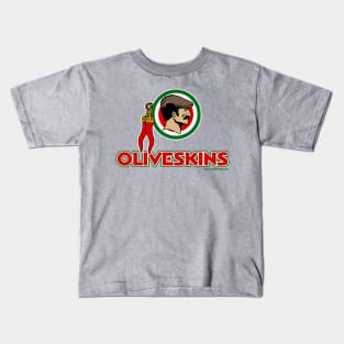 Oliveskins Football Kids T-Shirt